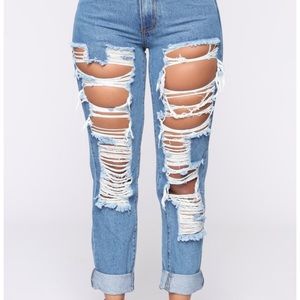 “Don’t kill my vibe” FashionNova jeans